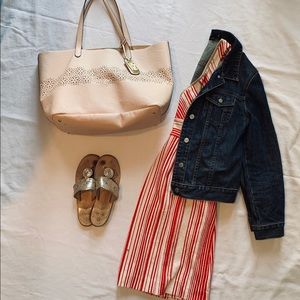 SOLD - Anthro Poppy Stripe Dress